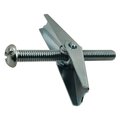 Midwest Fastener Toggle Bolt, 3" L, Steel, 25 PK 04097